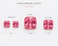 Rosé Majesty – Crown Cut Designer Quartet